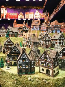 Freiburg Germany Christmas Market Souviners Ceramic Gingerbread Houses