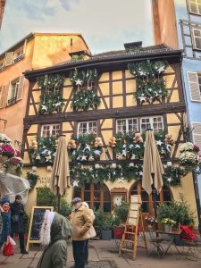 Strasbourg French Christmas Market Decorations Teddy Bear