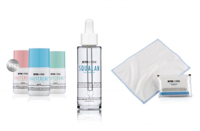 German beauty products cosmetic beyer & Söhne microfibre cloth creme cream lotion serum organic natural