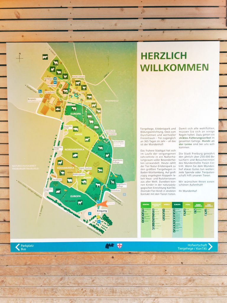 Mundenhof Animal Park Freiburg Germany Map Petting Zoo