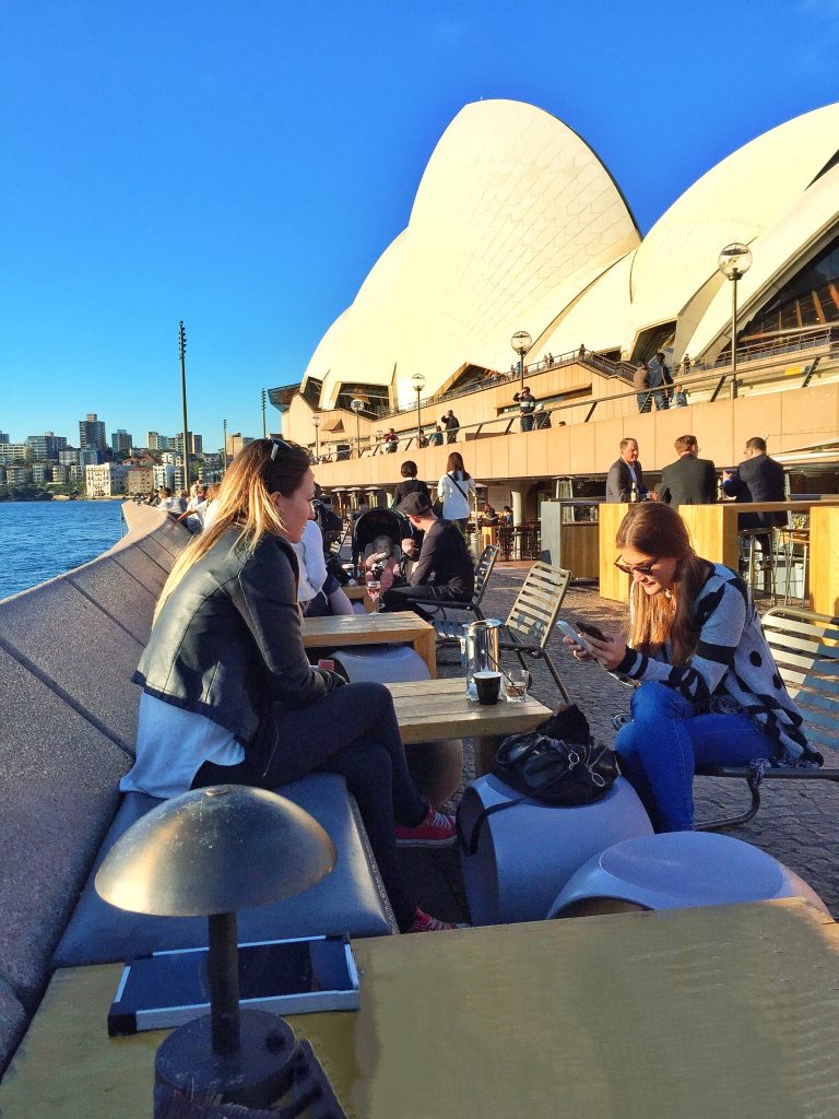 sydney australia travel guide opera house sunset harbour bridge opera bar