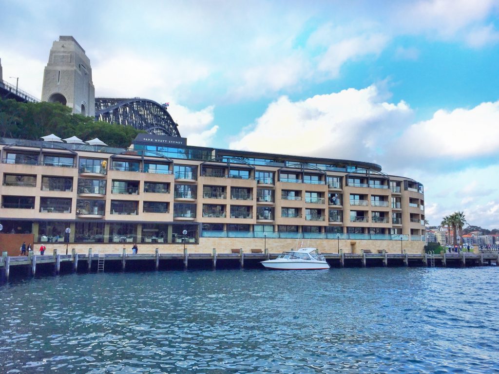 park hyatt sydney australia the rocks