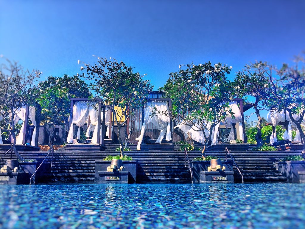 St. Regis Bali pool cabana