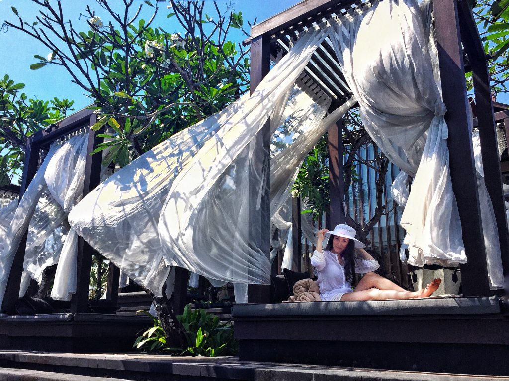 St. Regis Bali pool daybed