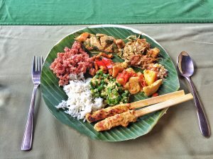 Paon Bali Cooking Class food