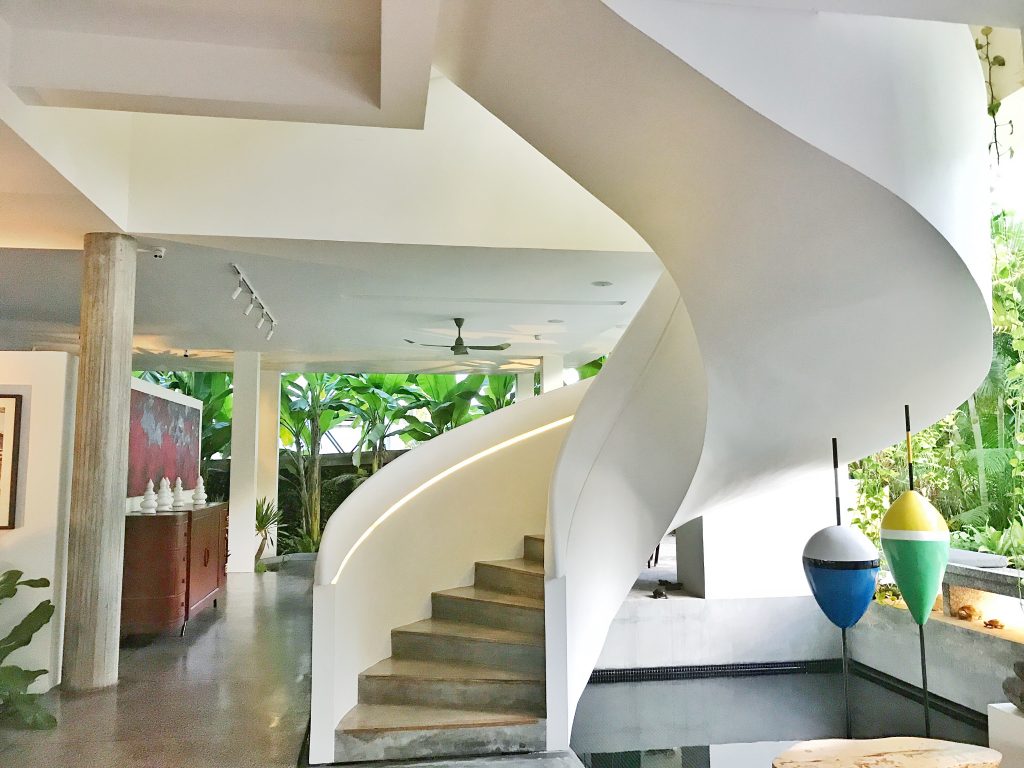 Viroth's Hotel Siem Reap Cambodia stairs