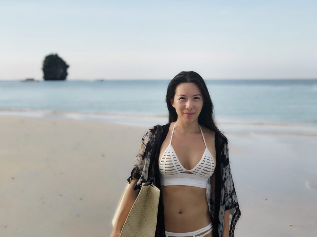 phranang beach rayavadee krabi thailand