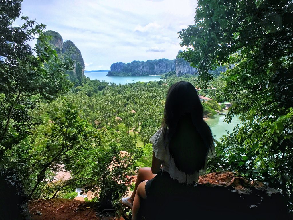 railay beach hiking krabi thailand