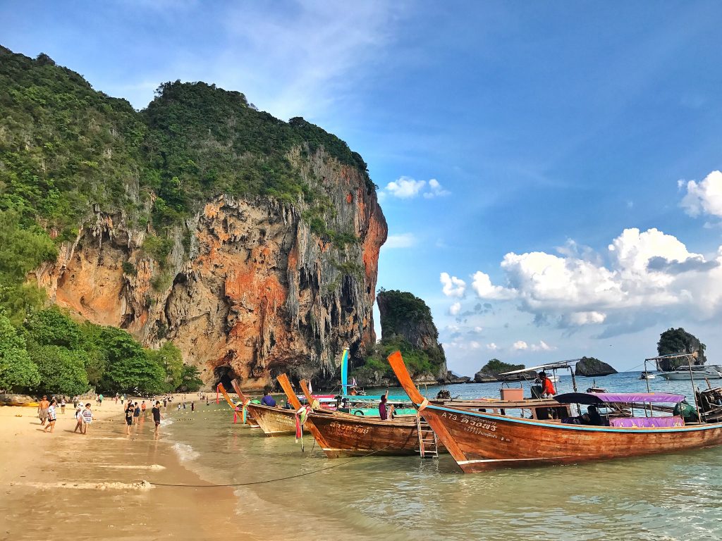 railay beach rayavadee krabi thailand