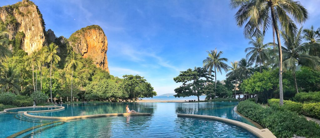 rayavadee pool railay beach thailand