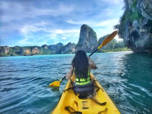 kayak rayavadee railay beach thailand