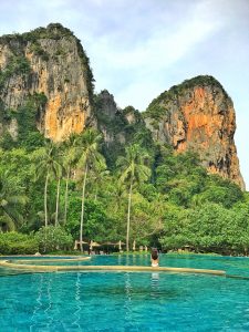 rayavadee pool railay beach thailand
