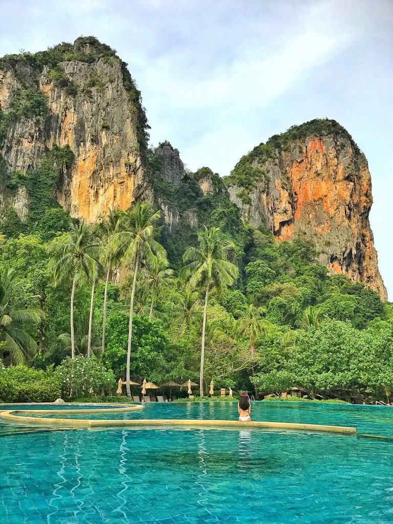rayavadee pool railay beach thailand