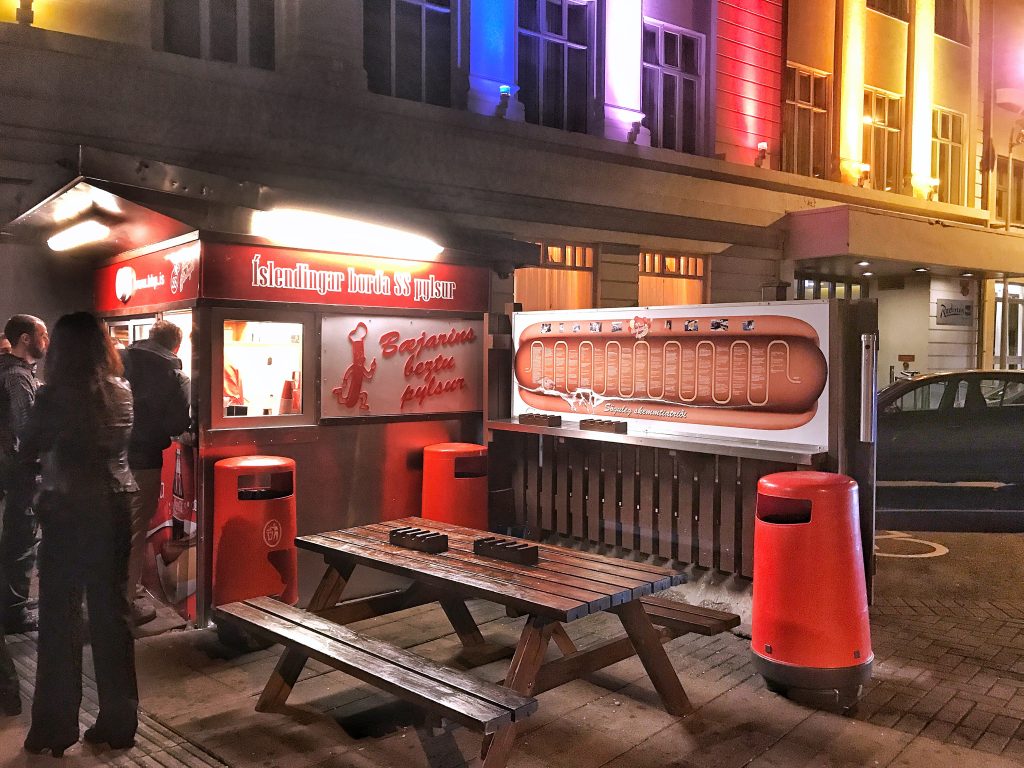Bæjarins Beztu Pylsur Hot Dog Reykjavik Iceland