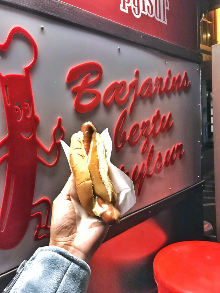 Bæjarins Beztu Pylsur Hot Dog Reykjavik Iceland
