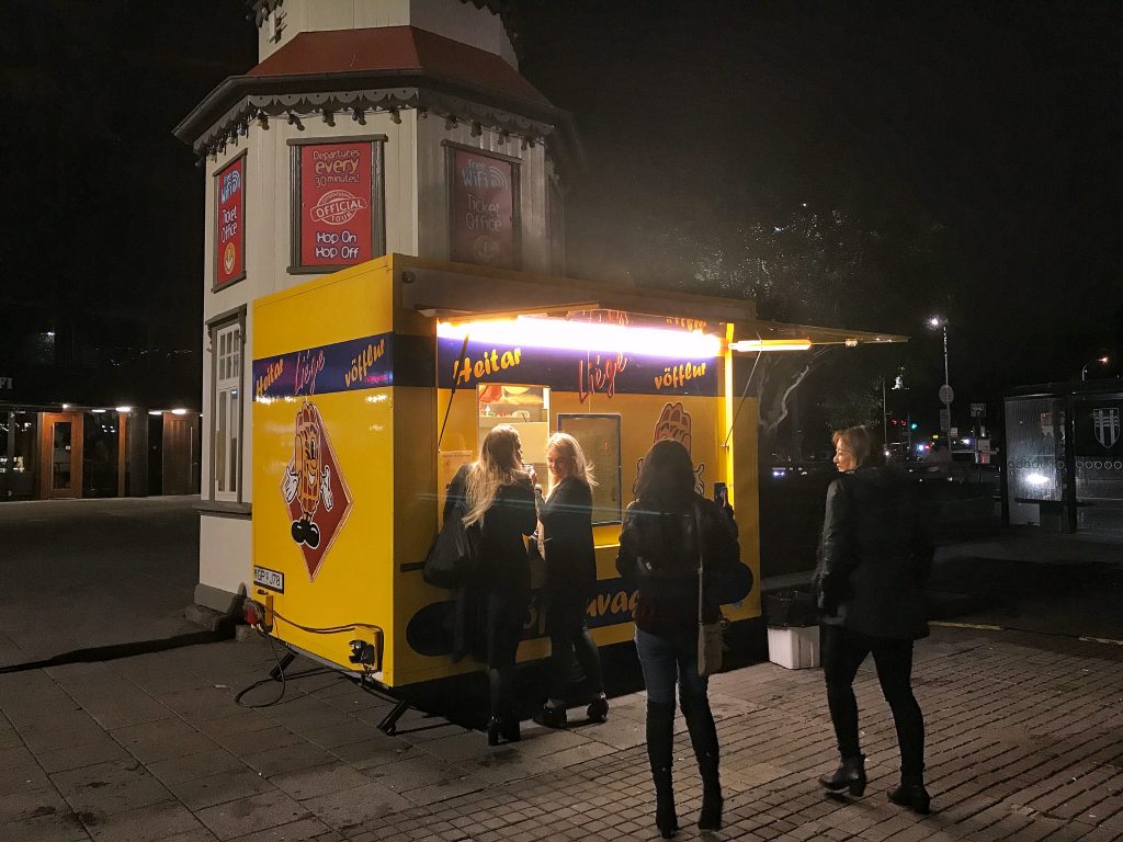 Voffluvagninn The Waffle Wagon Reykjavik Iceland
