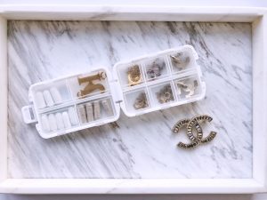 pill box jewelry organizer for travel