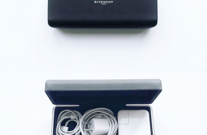 sunglass case charger cord organizer for travel